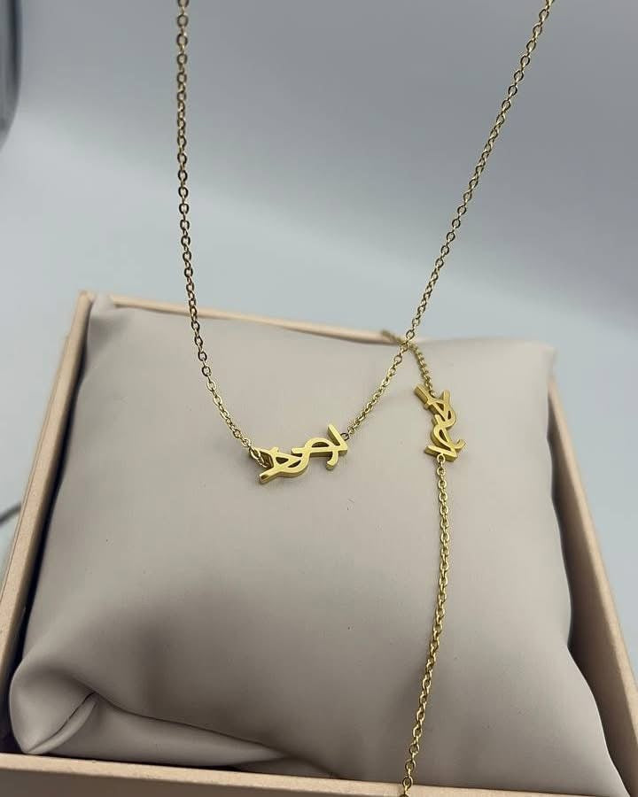 Collier & Gourmette en Acier inoxydable ✨