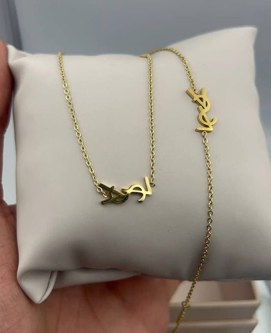 Collier & Gourmette en Acier inoxydable ✨